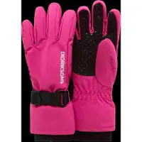 Didriksons Handskar m. Fleece - Biggles - Cactus Rosa - - 4-6 år (104-116) - Handskar