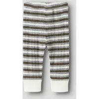 Name it Leggings - Ull - Rib - NbmWang - Snow White/Morel/Folkst - - 68 - Leggings - Ull