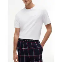 Tommy Hilfiger Underwear Pyjamasbyxa marinblå / röd / off-white