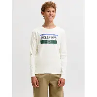 Jack & Jones Junior T-shirt 'JORFrederiksberg' marinblå / royalblå / mörkgrön / off-white