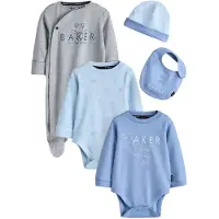 Ted Baker Underkläderset blå / ljusblå / gråmelerad / vit