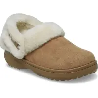Crocs Cl Unfurgtble Vegan Suede Clog sepia, 4.0