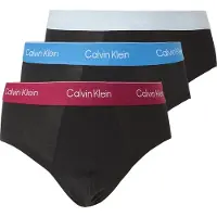 Calvin Klein 3 Pack Hip Briefs Icon Cotton Stretch