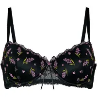 Hunkemoller Behå grön / lila / svart