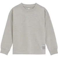 We fashion T-shirt gråmelerad