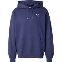 Puma Sweatshirt 'ESS' marinblå / vit