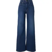 Levi's Jeans '728 High Rise Wide Leg' blå denim