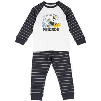 Chicco Pyjamas marinblå / ljusblå / gul / vit