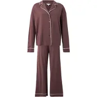 Tommy Hilfiger Underwear Pyjamas 'Essential' cyklamen / vit