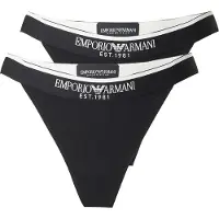 Emporio Armani String svart / vit