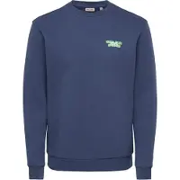 Only & Sons Sweatshirt 'ONSCERES' marinblå / grön / mauve / vit