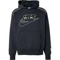 Nike Sweatshirt 'AIR' marinblå / limette
