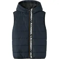 Name it Väst 'NKMMYLANE' marinblå / svart / vit
