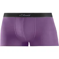 s.Oliver Boxershorts lila / rosa / svart