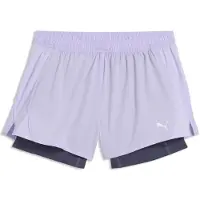 Puma Sportbyxa 'VELOCITY 3' nattblå / pastelllila