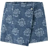 Name It Kids Kjol - NkfJulia - Denim - Medium+ Blue Denim - - 11 år (146) - Kjol