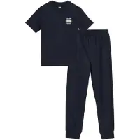 We fashion Pyjamas beige / marinblå