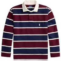Ralph Lauren T-shirt marinblå / vinröd / vit