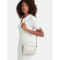 Calvin Klein Monogram Logo Crossbody Camera Bag