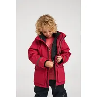 Reima Kids' 3-in-1 Reimatec Jacket Syddi Cranberry
