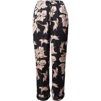 Hunkemoller Pyjamasbyxa 'Flower' pueblo / rosé / svart