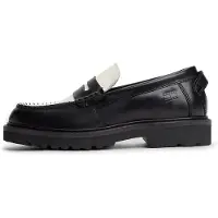 Tommy Hilfiger Tommy Jeans Archive Leather Contrast Penny Loafers
