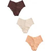 Next Trosa ljusbeige / mörkbrun / ljusorange