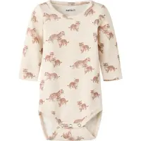 Name it Sparkdräkt/body 'NBMLORENS' beige / ljusbeige / ljusbrun