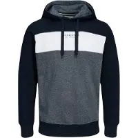 Jack & Jones Sweatshirt marinblå / grå / vit