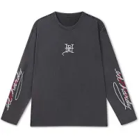 Ed Hardy T-shirt 'Flying Twin Dragon' antracit / vit