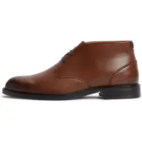 Tommy Hilfiger Leather Lace Up Ankle Boots