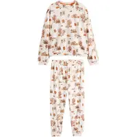 Next Pyjamas kräm / sand / brun / orange