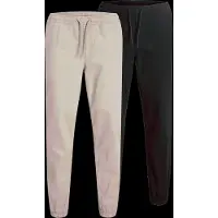 Jack & Jones Byxa 'JPSTGORDON DYLAN' chamois / svart