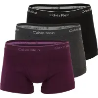 Calvin Klein 3 Pack Trunks Cotton Classics