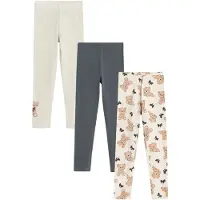 Cool Club Leggings beige / kräm / camel / grafit