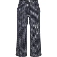 s.Oliver Pyjamasbyxa beige / marinblå / vit