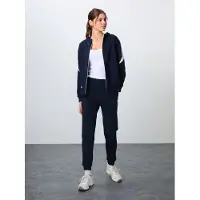 Tommy Life Överstor Huva Zip Sweatshirt Och Byxor Set