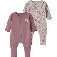 Name it Flower Pyjamas Med Långa ärmar 2 Enheter
