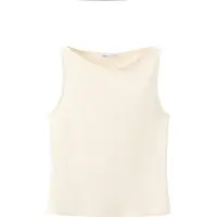 Mango Topp 'TECLI' chamois