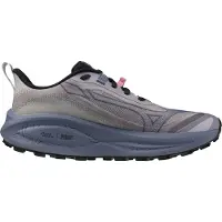 Mizuno - Trailskor - Neo Daichi 10 Ws Dapple Gray/Wild Wind/Vulcan för Unisex - Storlek 5,5 UK - Grå