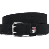 Tommy Hilfiger Tommy Jeans Suede Logo Square Buckle Belt
