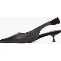 Estro Slingback pumps '30-6654-1' mörkbrun