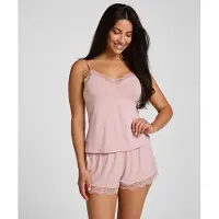 Hunkemoller Kort pyjamas 'Nana' rosa