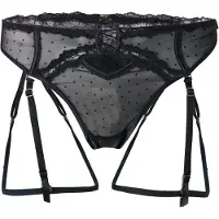 Hunkemoller String 'Kat' svart
