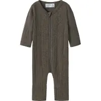 Name it Ullpyjamasdräkt - Rib - NbmWang - Morel - - 50 - Pyjamasdräkt