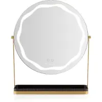 Beautifly Orion kosmetikspegel ROUNDLED VANITY MIRROR