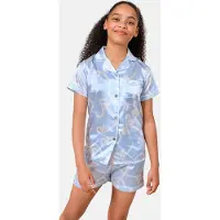 Lipsy Pyjamas kräm / ljusblå