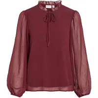 Vila Falia Blus Med Lång ärm