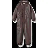 Wheat Regnoverall m. Termos - PU - Aiko - Chocolate Plum - - 6 år (116) - Regnoverall