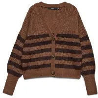 Vero Moda Kofta 'VMLEA' choklad / mörkbrun